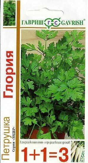 Петрушка Глория листовая 1+1
