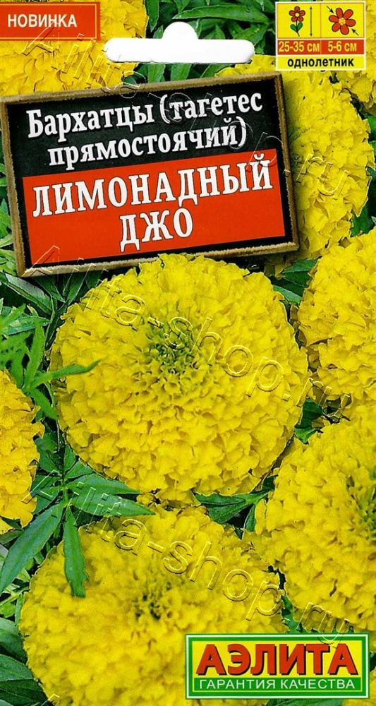 Бархатцы Лимонадный Джо прямостоячие